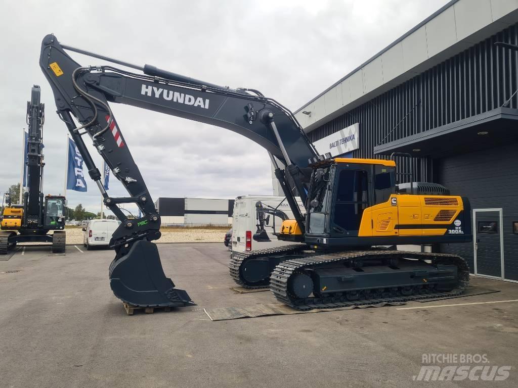 Hyundai HX300AL Pásová rýpadla