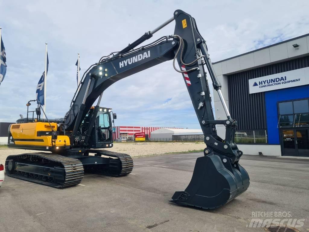 Hyundai HX300AL Pásová rýpadla