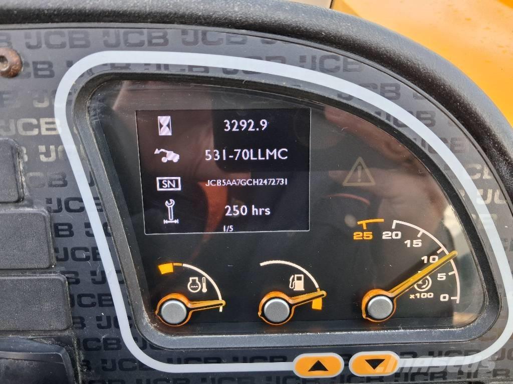 JCB 531-70 Teleskopické manipulátory