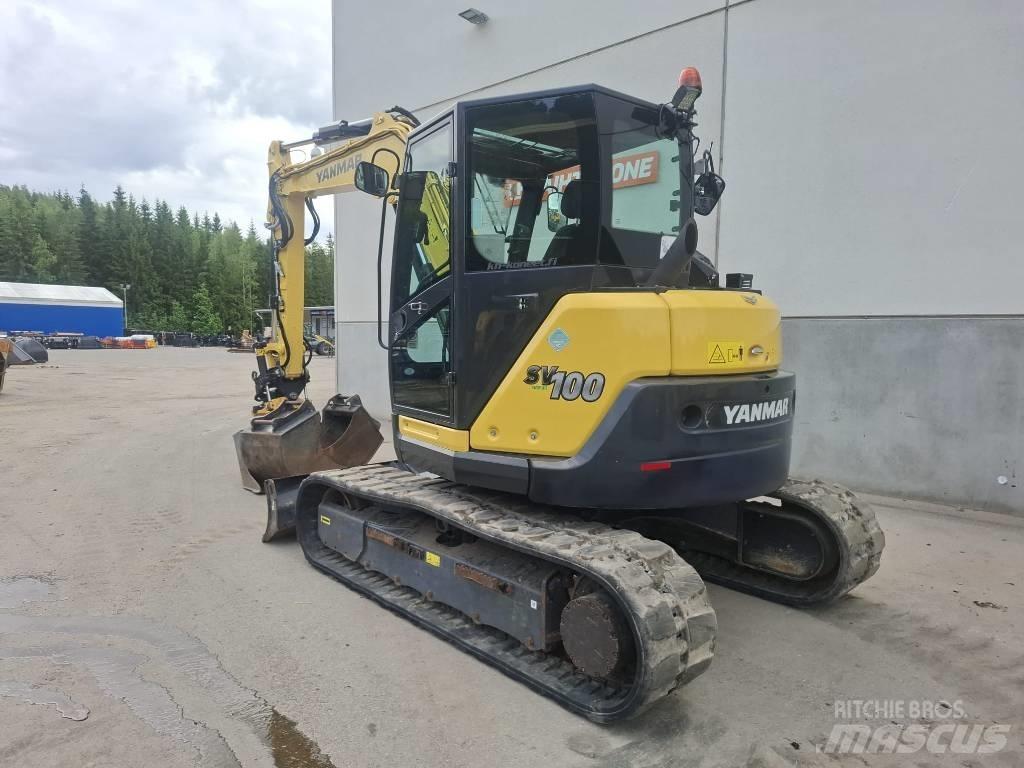 Yanmar SV 100-2A Midi rýpadla 7t - 12t