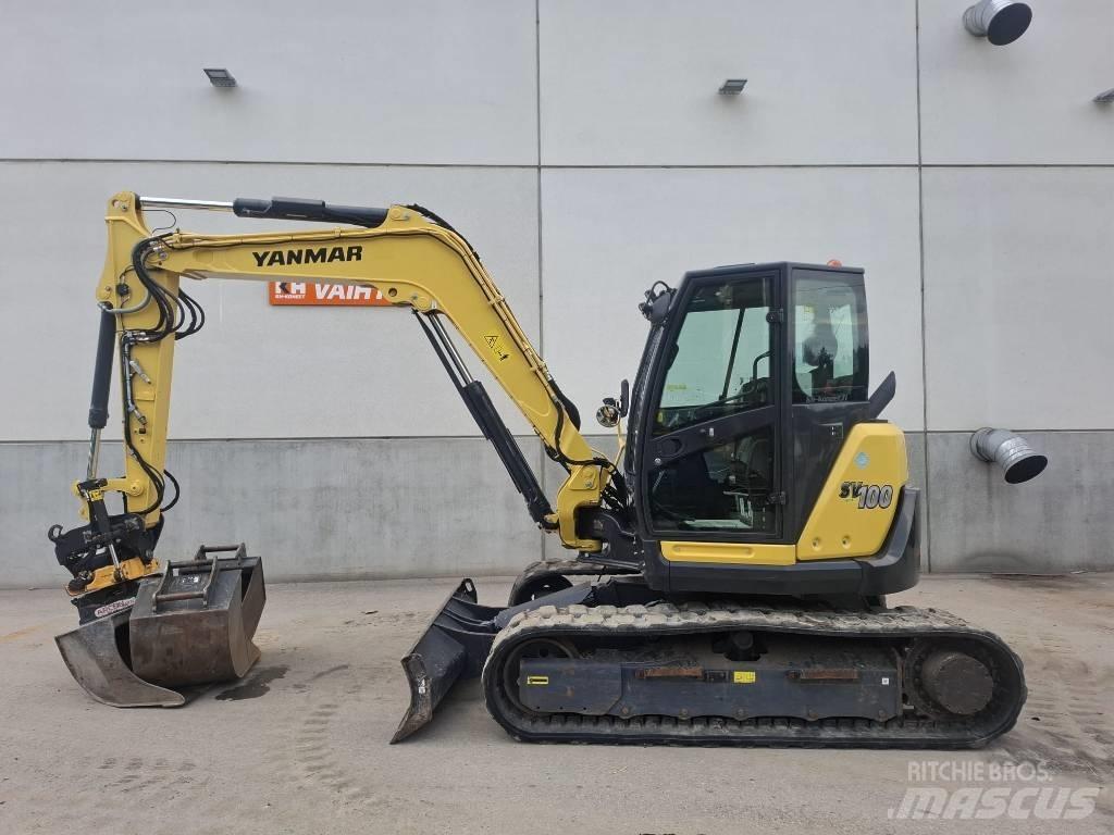 Yanmar SV 100-2A Midi rýpadla 7t - 12t