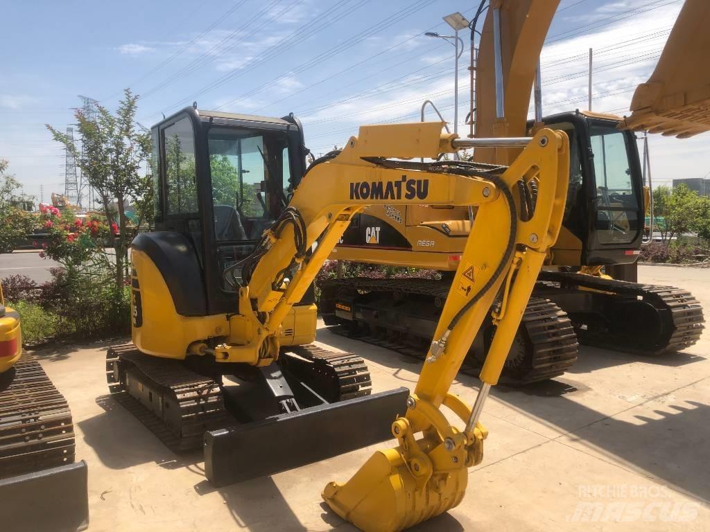Komatsu PC 35 Pásová rýpadla