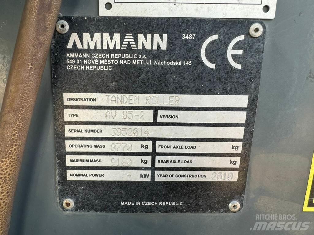 Ammann AV85-2 Tahačové válce