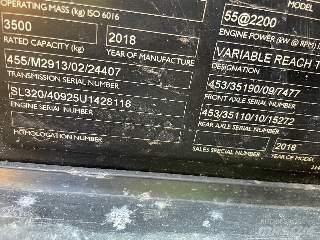 JCB 535-125 Teleskopické manipulátory