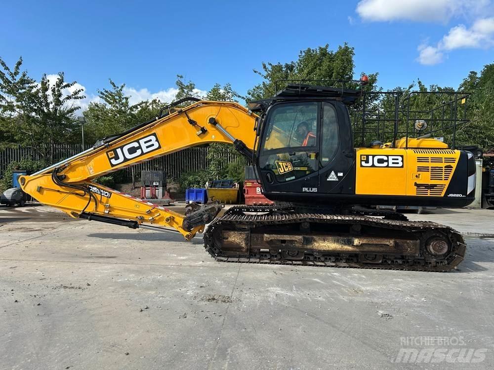 JCB JS220 LC Pásová rýpadla