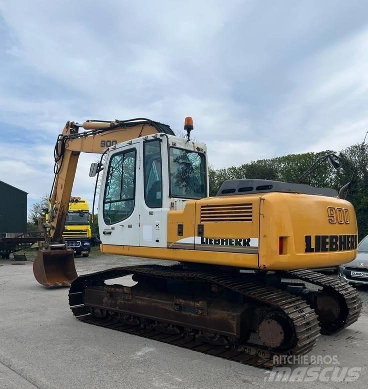 Liebherr R 900 C Pásová rýpadla