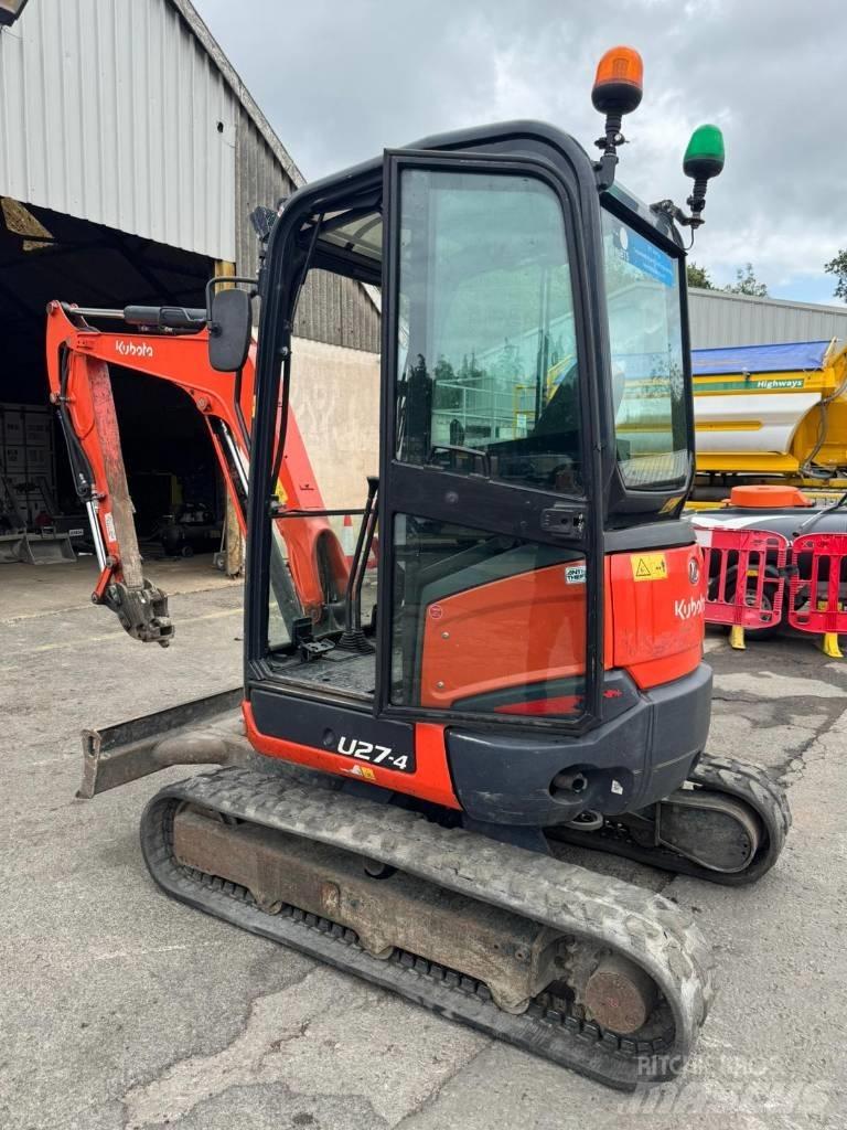 Kubota U 27-4 Mini rýpadla < 7t