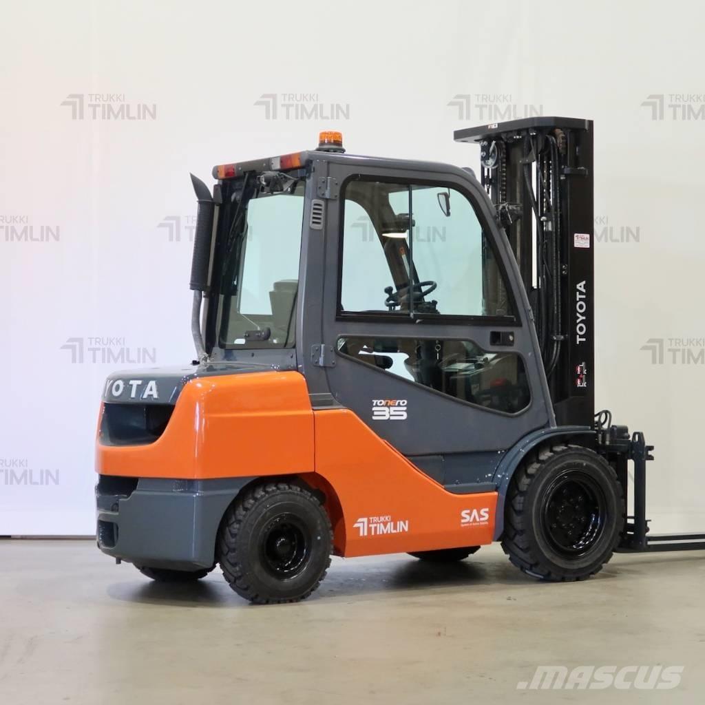 Toyota 02-8FDJF35 Dieselové vozíky