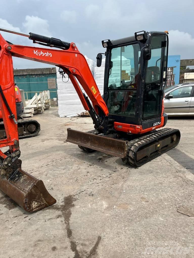 Kubota U 27-4 Mini rýpadla < 7t