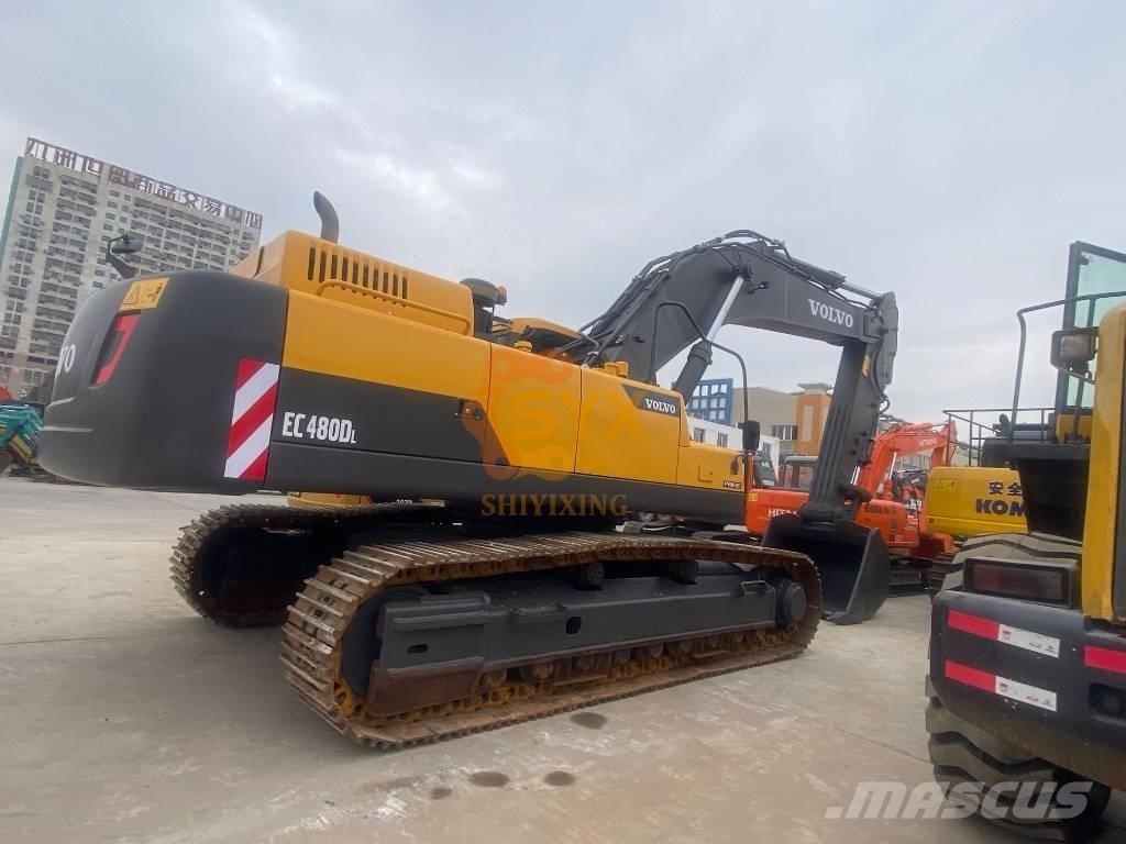 Volvo EC 480 D Pásová rýpadla