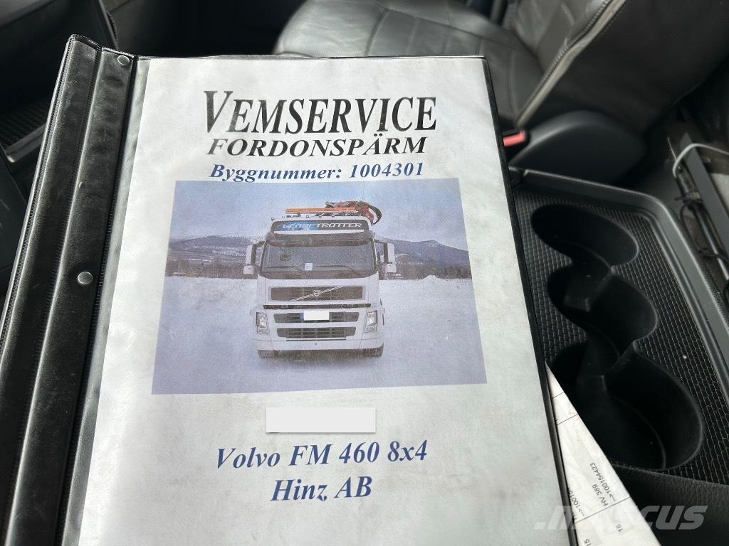 Volvo FM 460 Autojeřáby, hydraulické ruky