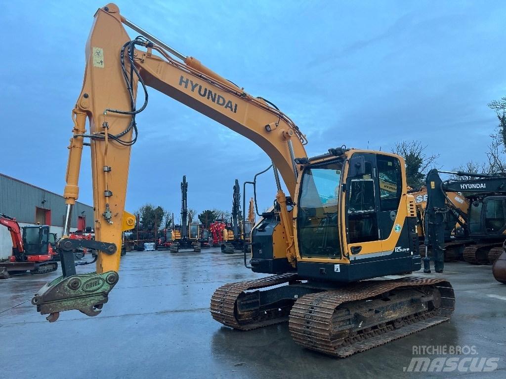 Hyundai R125LCR-9A Pásová rýpadla