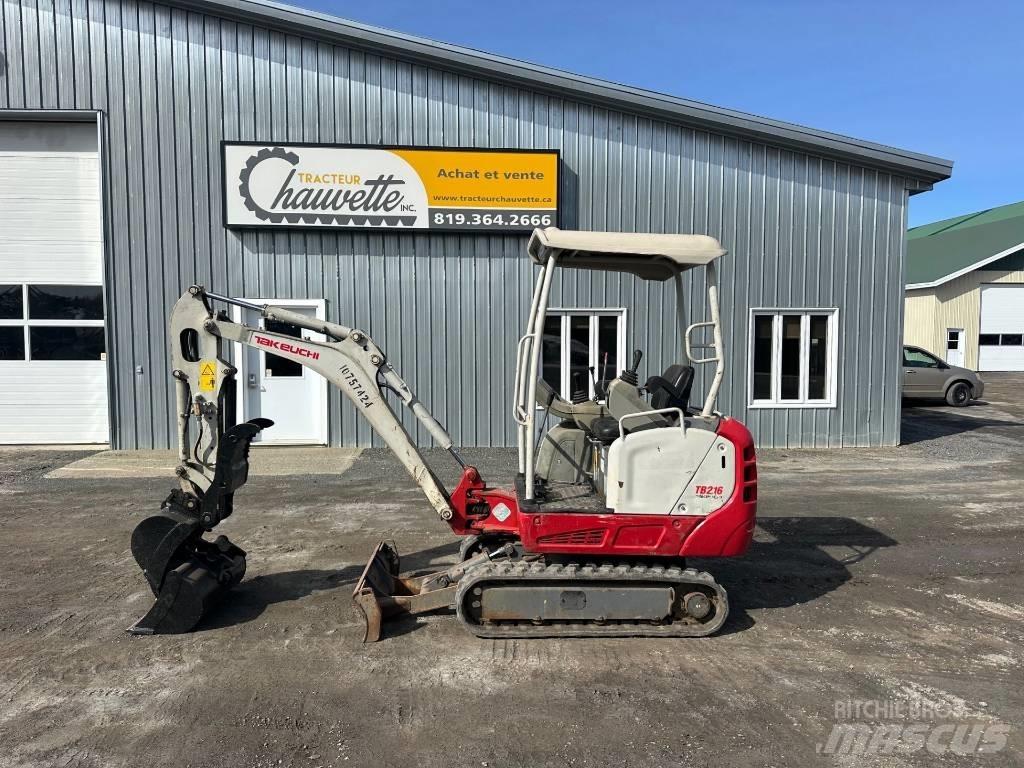 Takeuchi TB 216 Mini rýpadla < 7t