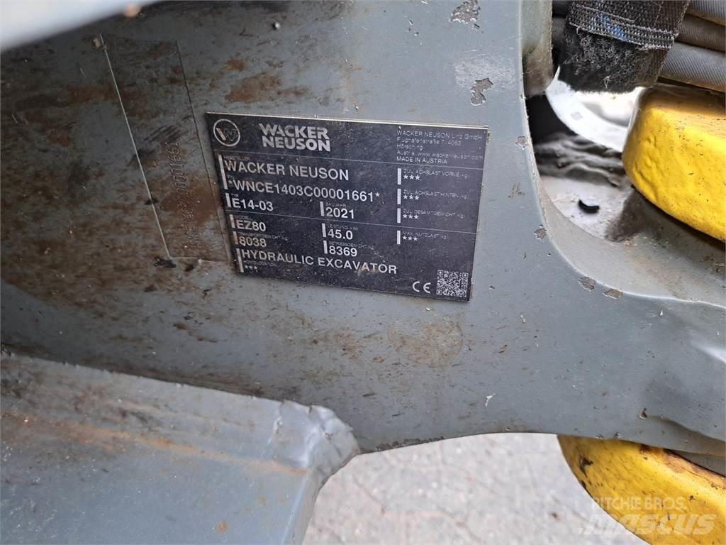 Wacker Neuson EZ80 Pásová rýpadla