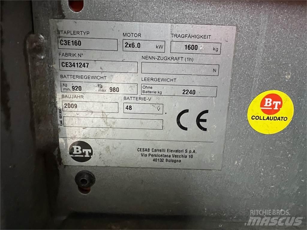 BT C3E160 Akumulátorové vozíky