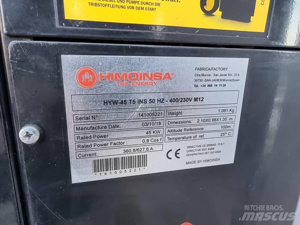 Himoinsa HYW 45 Naftové generátory