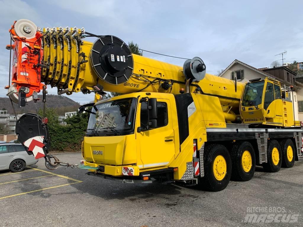 Grove GMK4100L-1 Univerzální terénní jeřáby