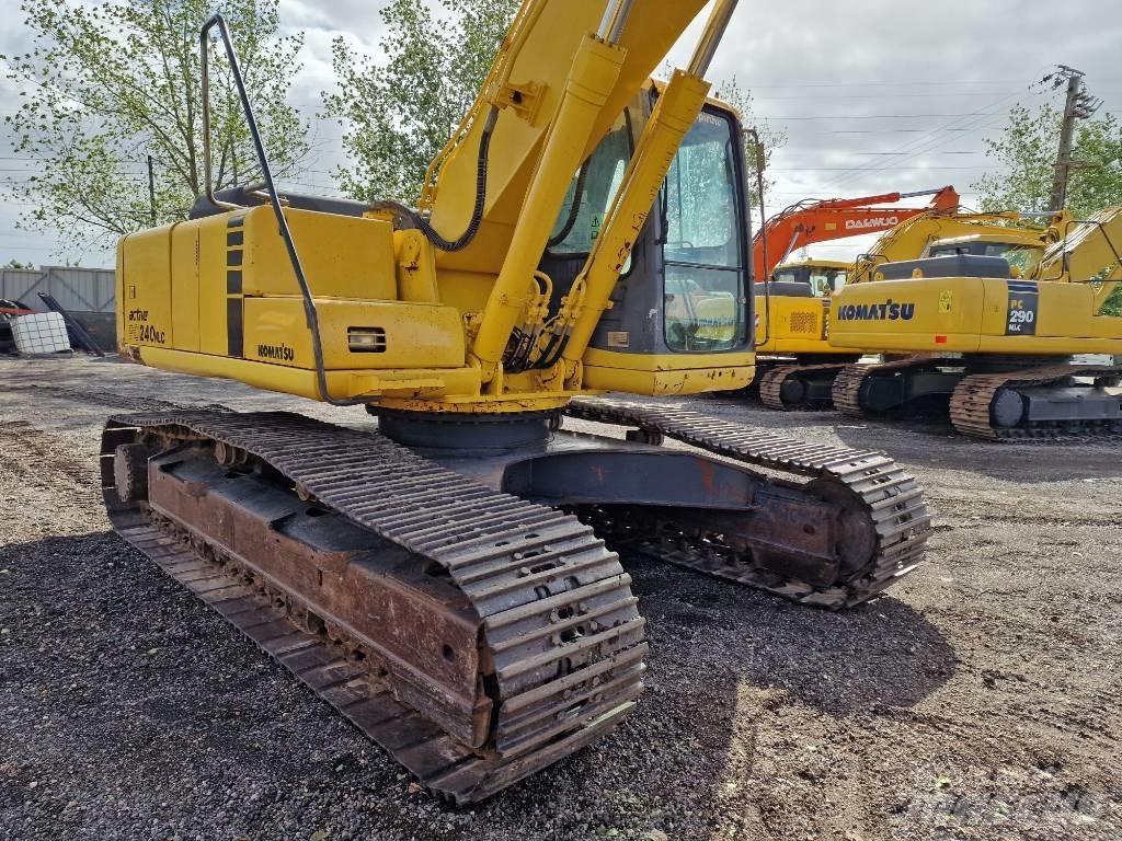 Komatsu PC 240 LC Pásová rýpadla