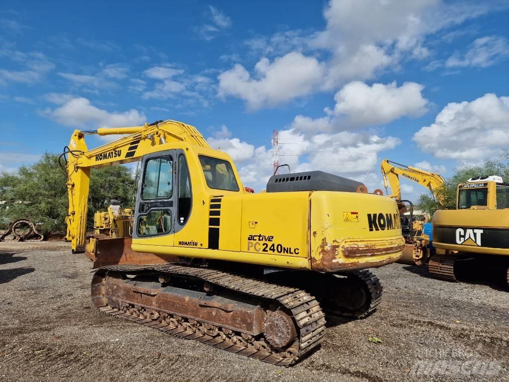 Komatsu PC 240 LC Pásová rýpadla