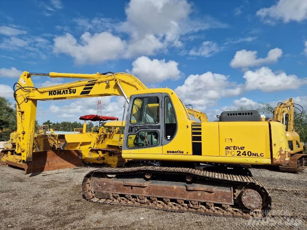 Komatsu PC 240 LC Pásová rýpadla