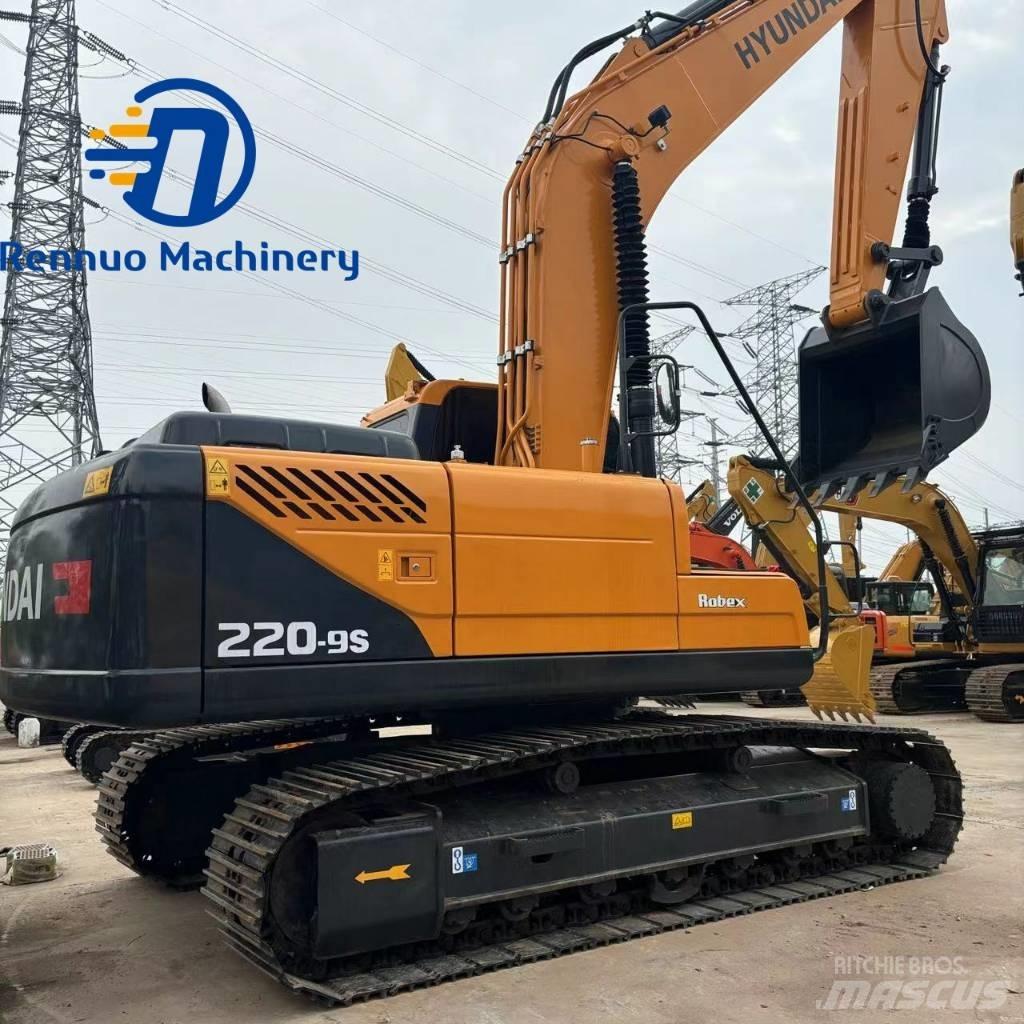 Hyundai R220LC-9S Pásová rýpadla