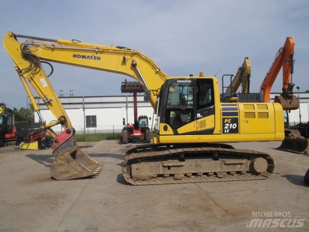 Komatsu PC 210 LC-11 Pásová rýpadla