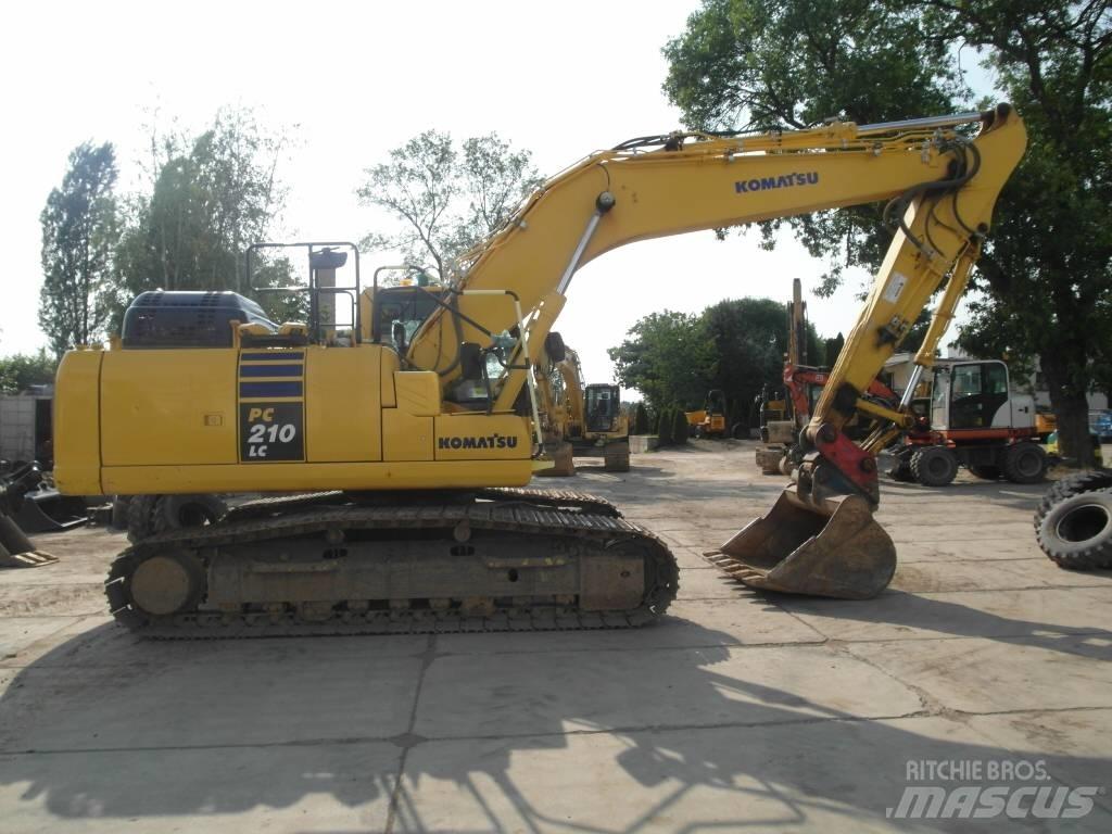 Komatsu PC 210 LC-11 Pásová rýpadla