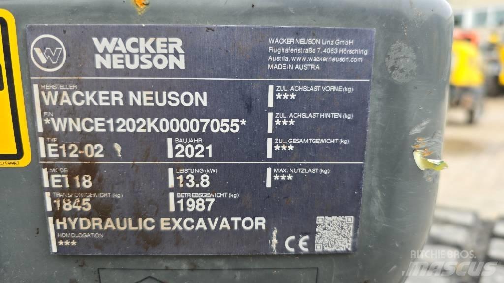 Wacker Neuson ET18 Pásová rýpadla