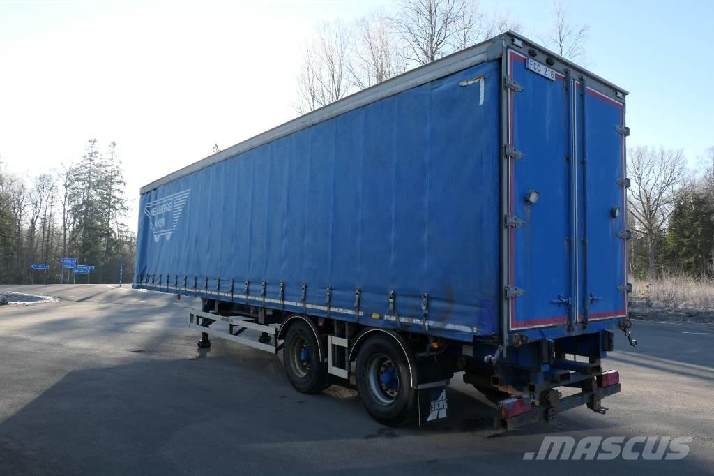 Montracon C2a Plachtové návěsy