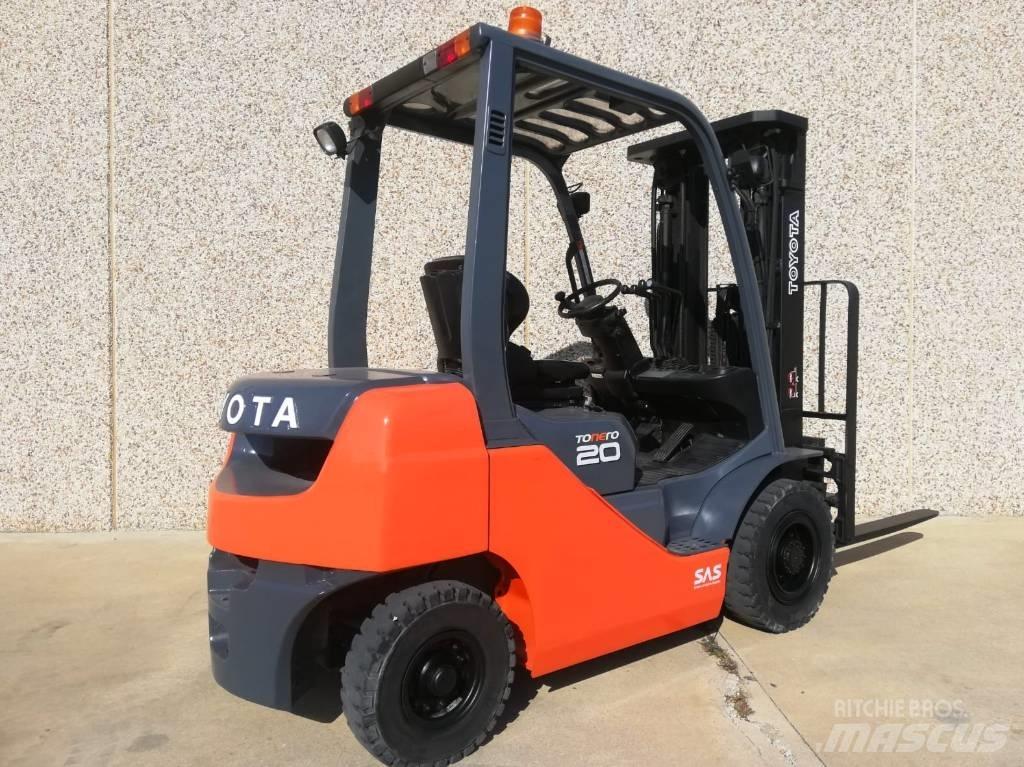 Toyota 02-8 FG F 20 LPG vozíky