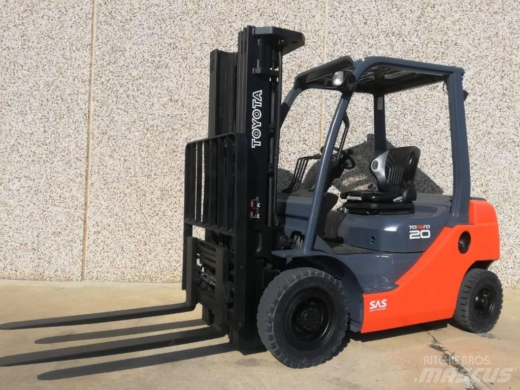 Toyota 02-8 FG F 20 LPG vozíky