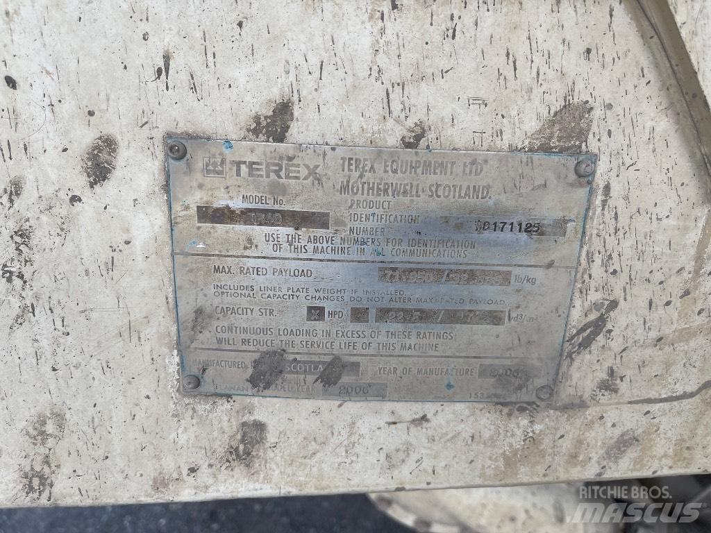 Terex TA 40 Kloubové dempry