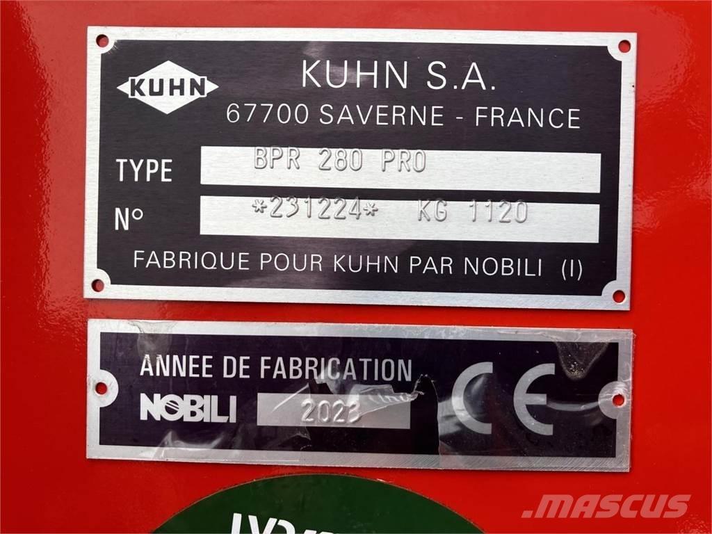 Kuhn BPR 280 Pro Mulčovače