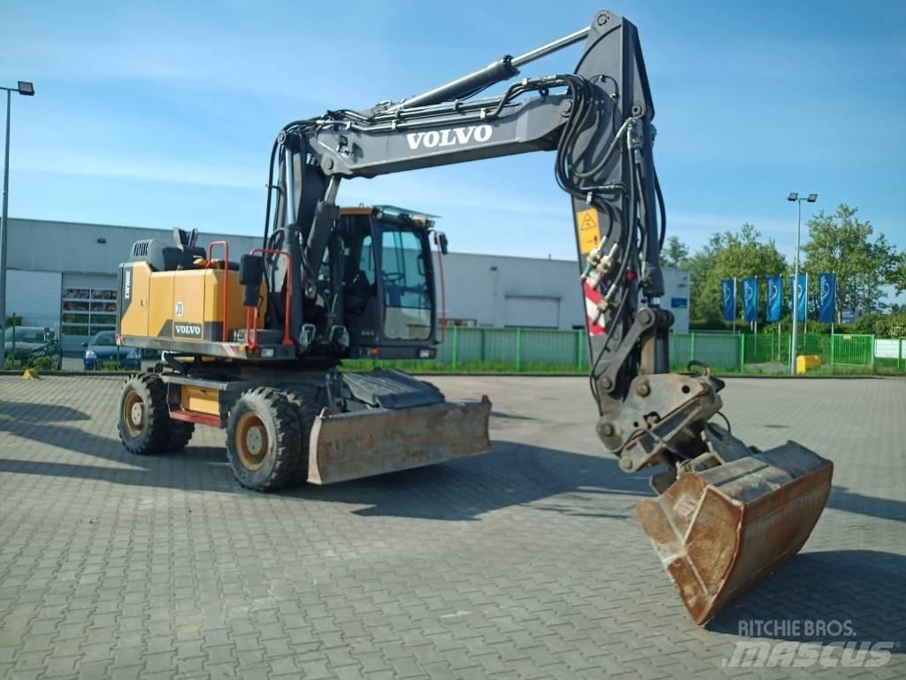 Volvo EW 180 E Kolová rýpadla