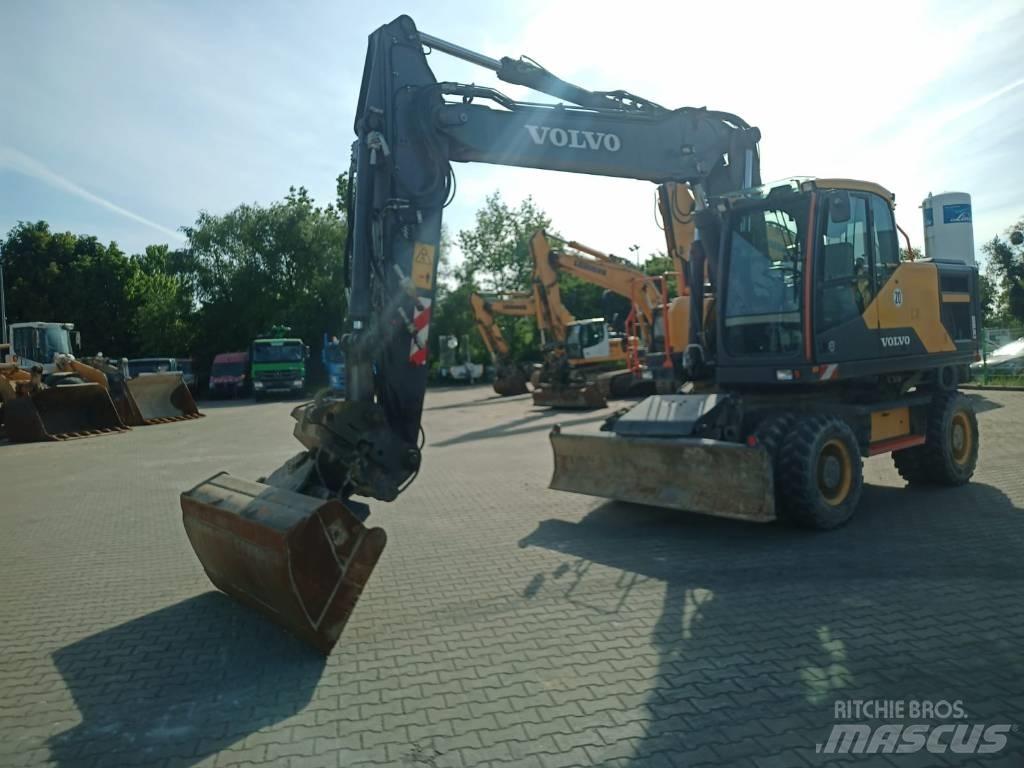 Volvo EW 180 E Kolová rýpadla
