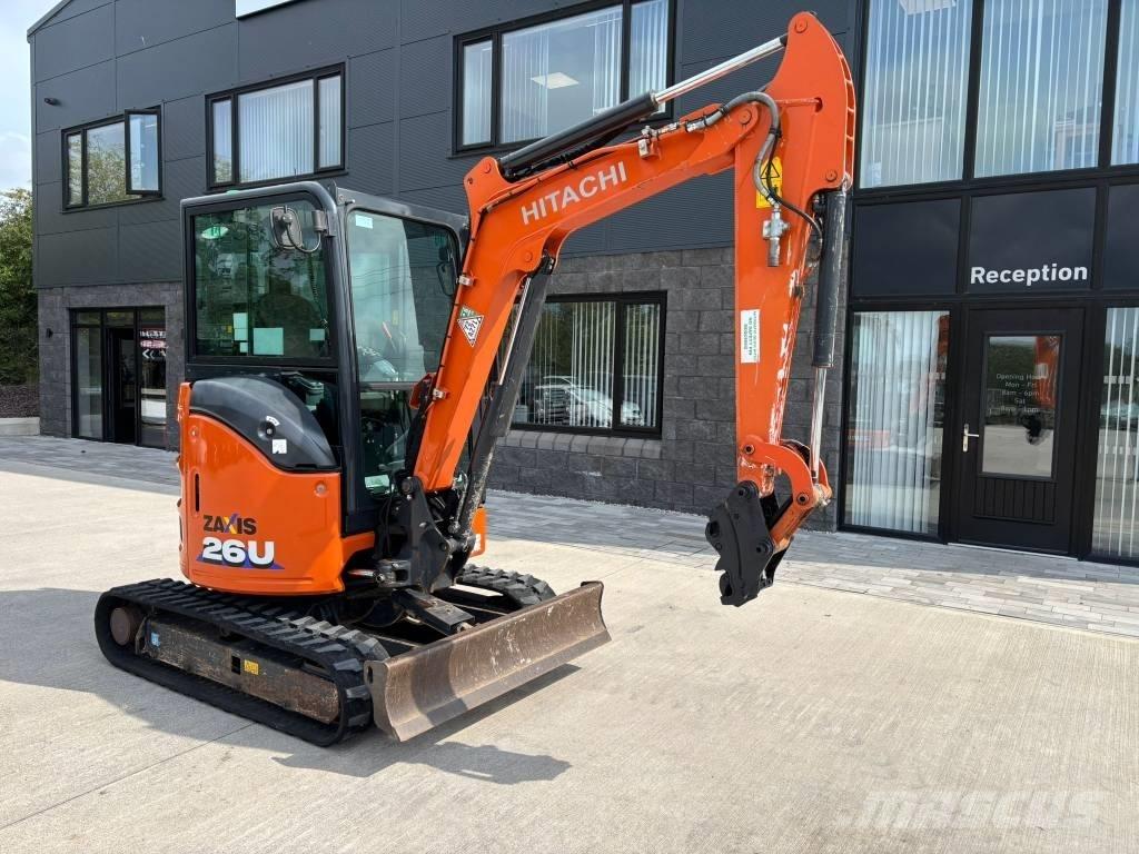 Hitachi ZX 26 U-6 Mini rýpadla < 7t