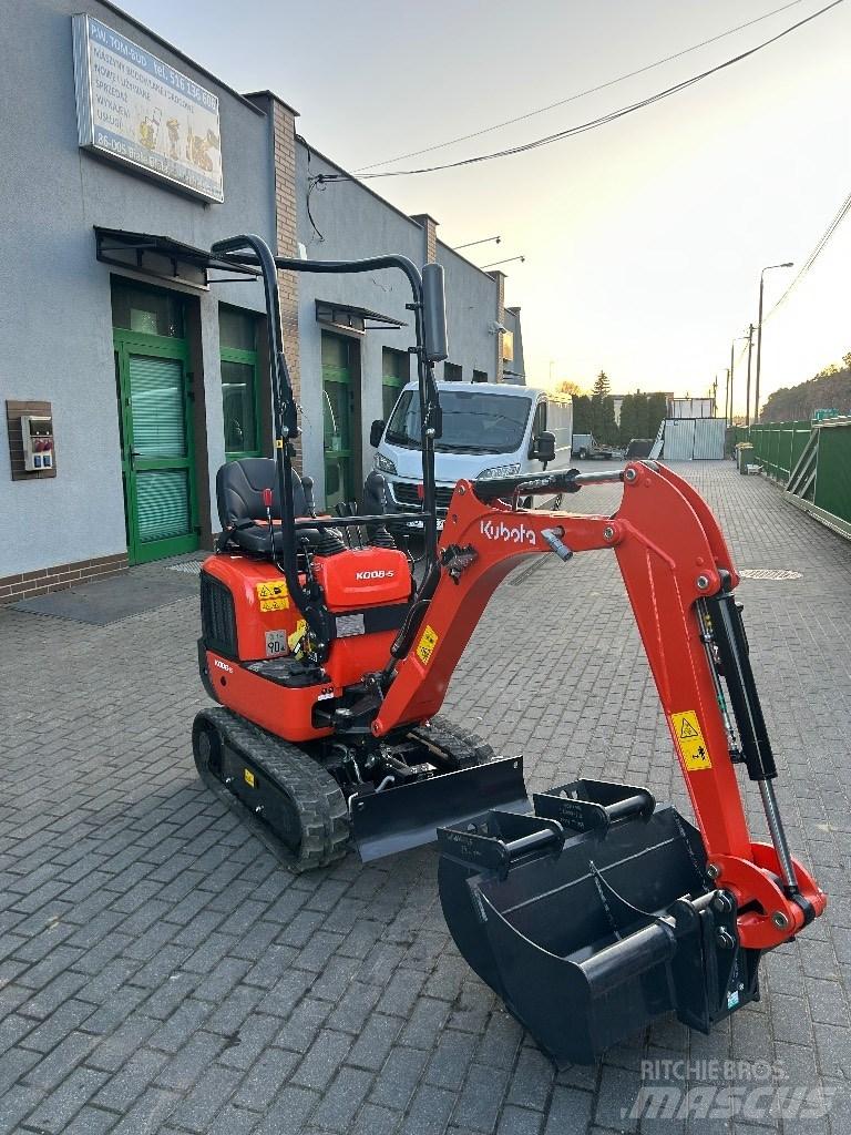 Kubota KX 008-5 Mini rýpadla < 7t