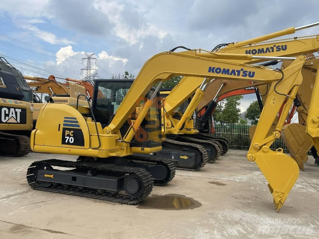 Komatsu PC 70 Midi rýpadla 7t - 12t