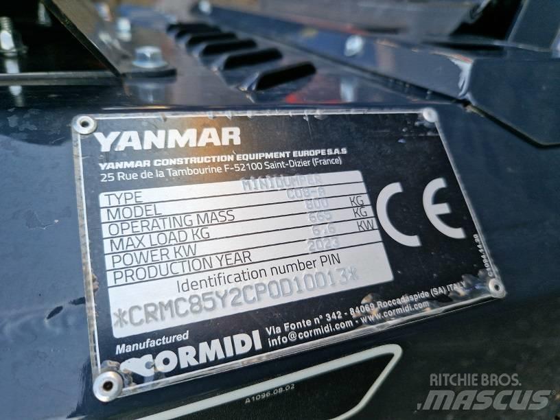 Yanmar C 08 Vyklápěcí dempry