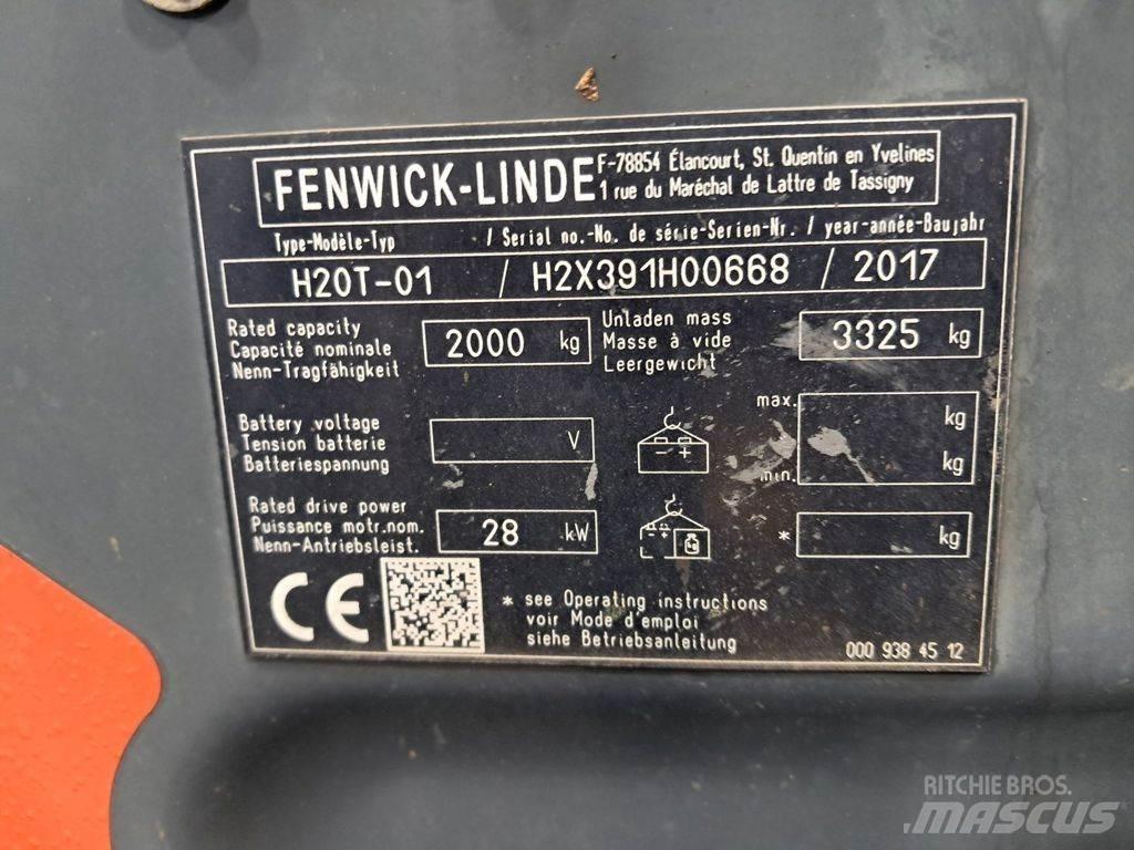 Linde H20T-01 LPG vozíky