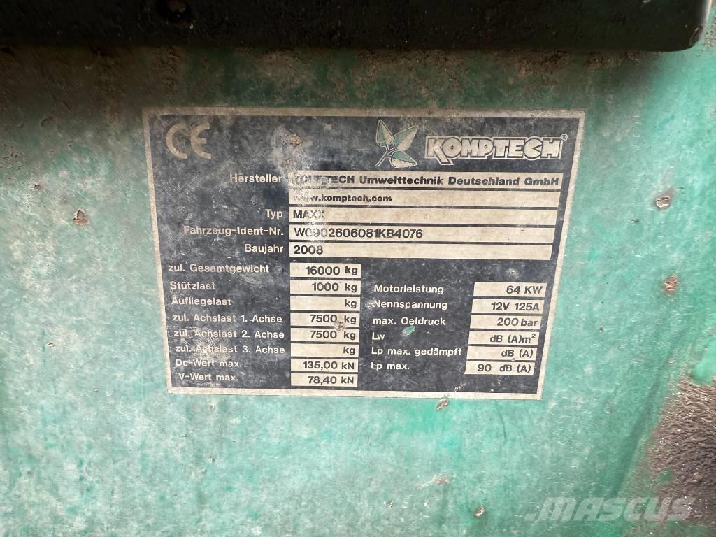 Komptech Maxx Mobilní třídiče