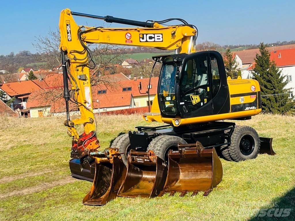 JCB JS 145 W Kolová rýpadla