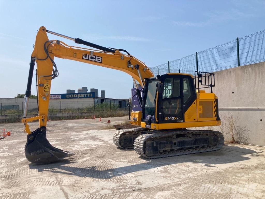 JCB 140 X Pásová rýpadla