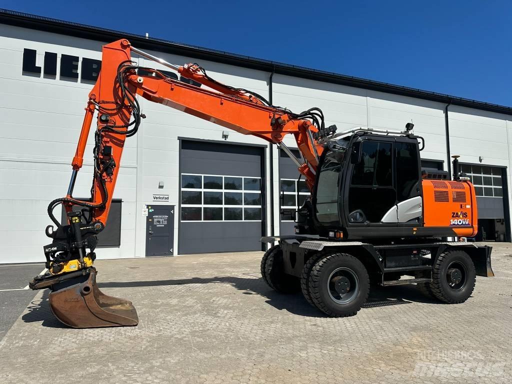 Hitachi ZX 140 W-6 Kolová rýpadla