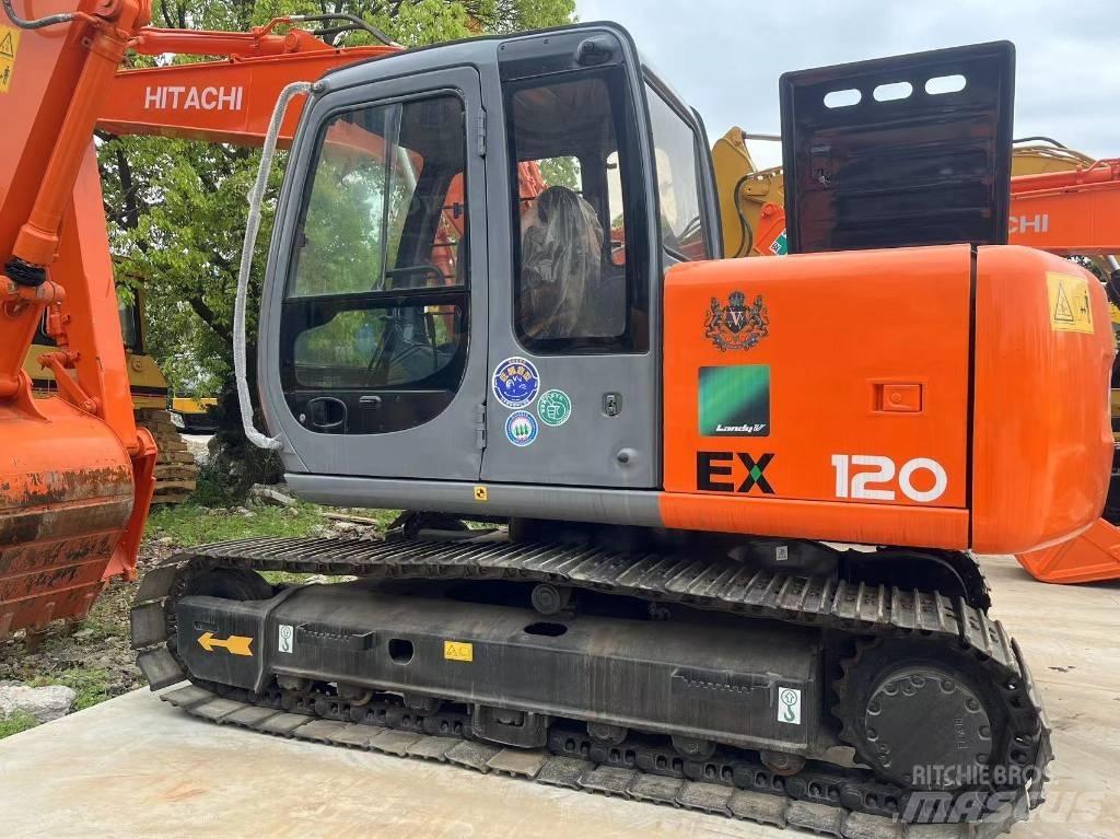 Hitachi EX 120 Pásová rýpadla