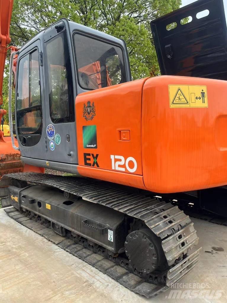 Hitachi EX 120 Pásová rýpadla