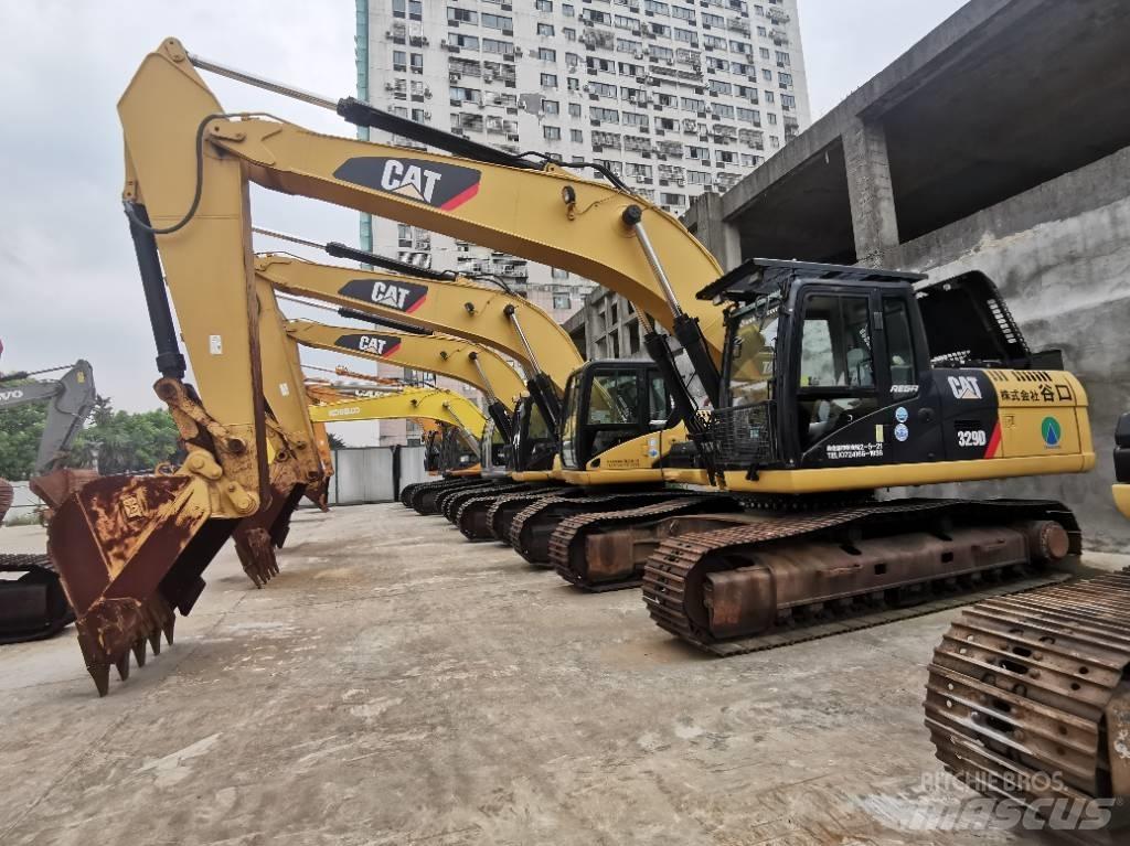 CAT 329 D Pásová rýpadla