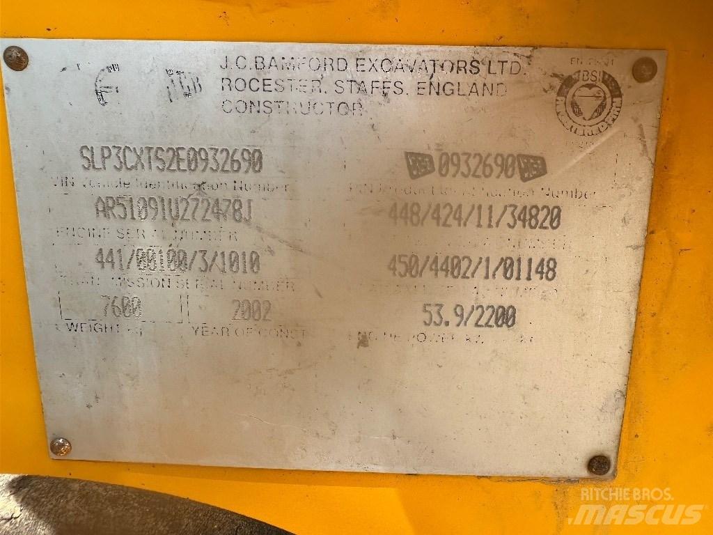 JCB 3 CX Rýpadlo-nakladače