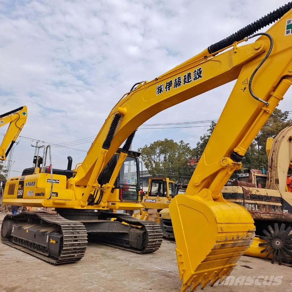 Komatsu PC 350 LC Pásová rýpadla