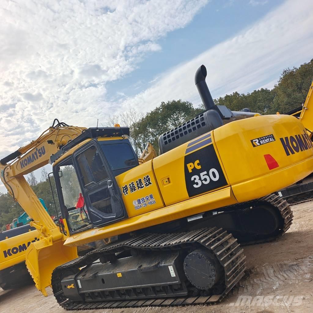 Komatsu PC 350 LC Pásová rýpadla